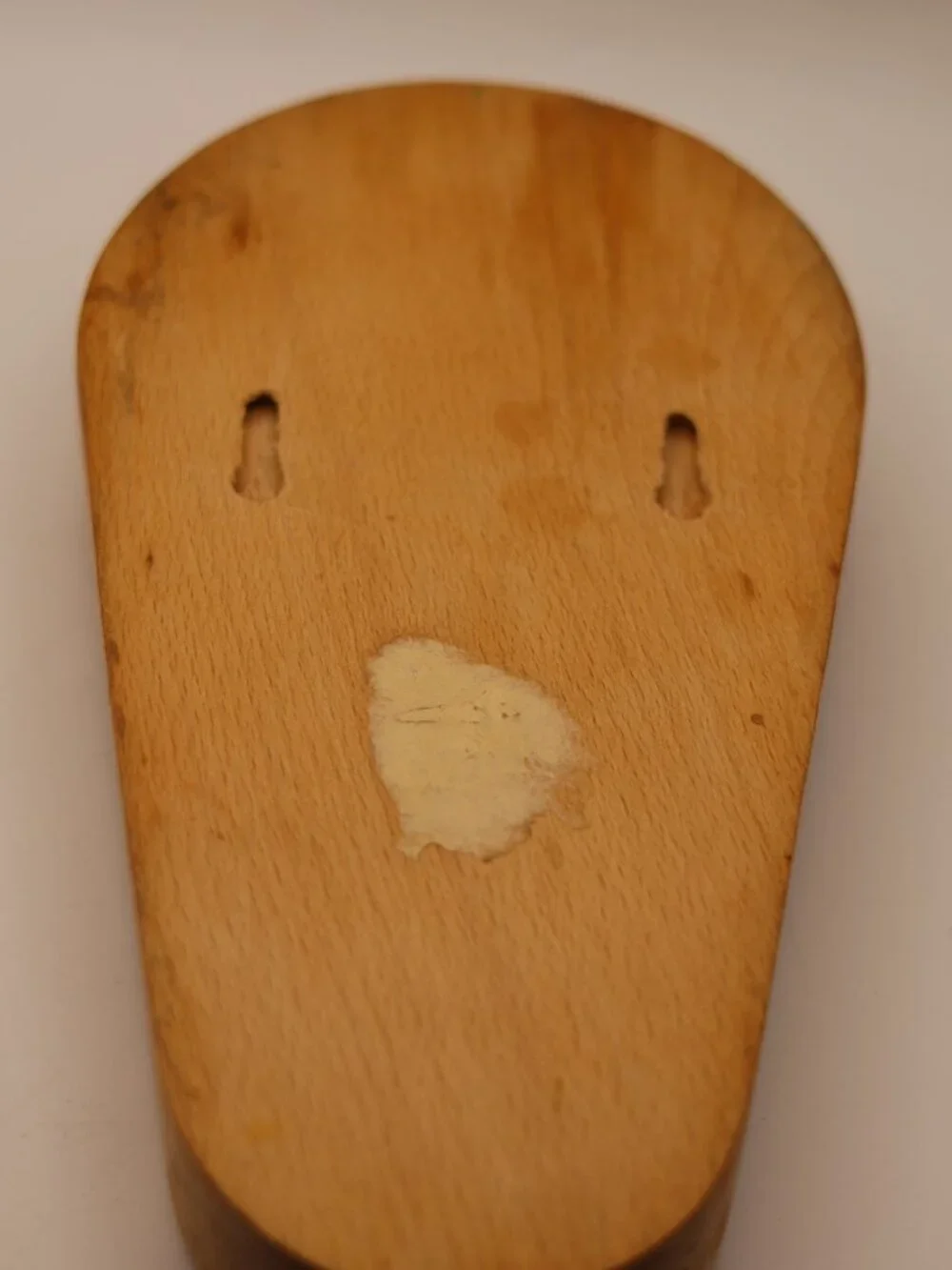 Vintage Wooden Knife Block Holder - Slotted Kitchen Rooster Wall Mount